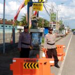 Pastikan Lalu Lintas Lancar, Personil Pospam. Polsek Tarokan (Pasar Gringging) Laksanakan PAM Berikan Rasa Aman Kepada Masyarakat