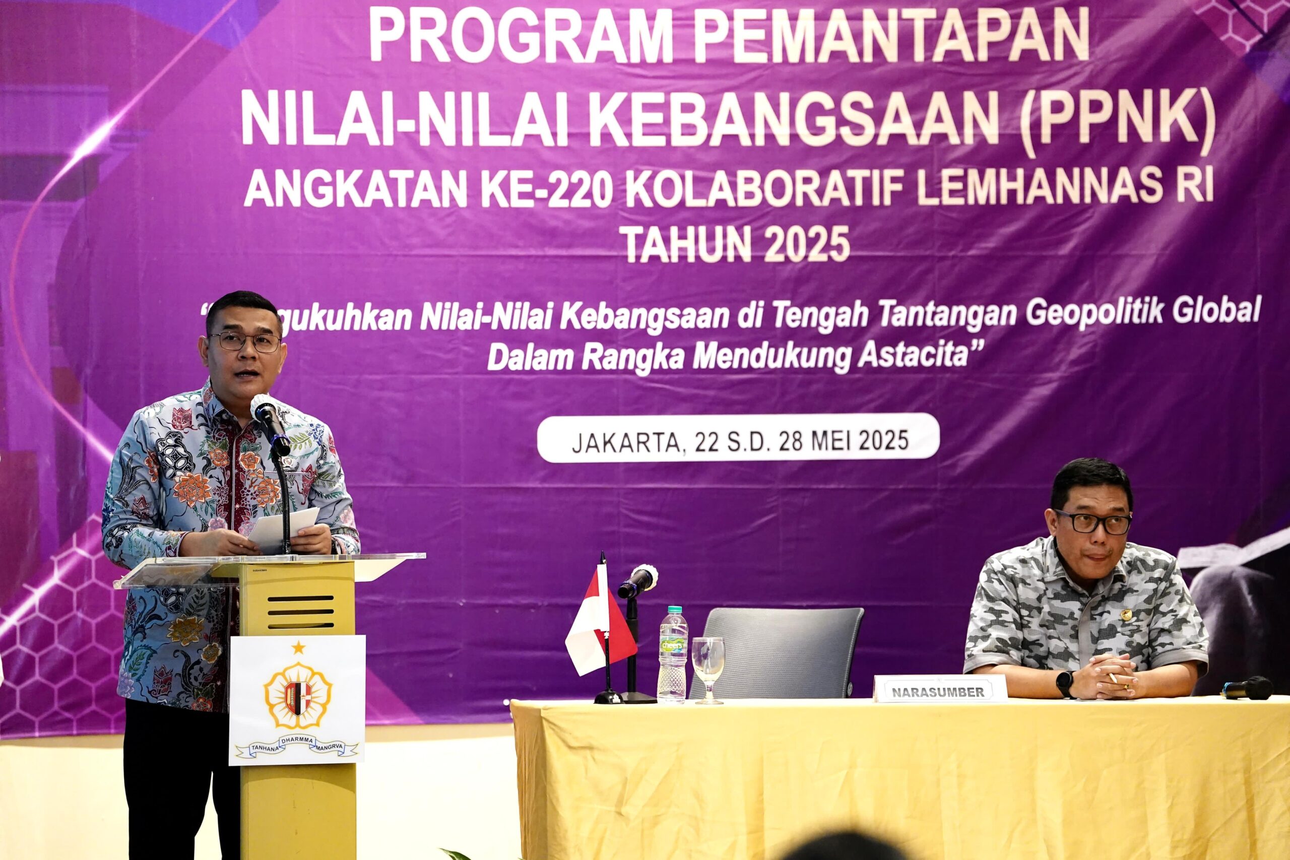 Wamen Ossy Jadi Pembicara di LEMHANNAS RI: Tanah dan Tata Ruang Pilar Ketahanan Nasional