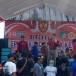 Jalan Santai Bernuansa Karnaval Meriahkan Peringatan HUT RI ke-80 di Desa Plemahan Kabupaten Kediri