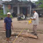 Kantah Jombang Lakukan Pengukuran Tanah Wakaf di Desa Mancilan Kec. Mojoagung