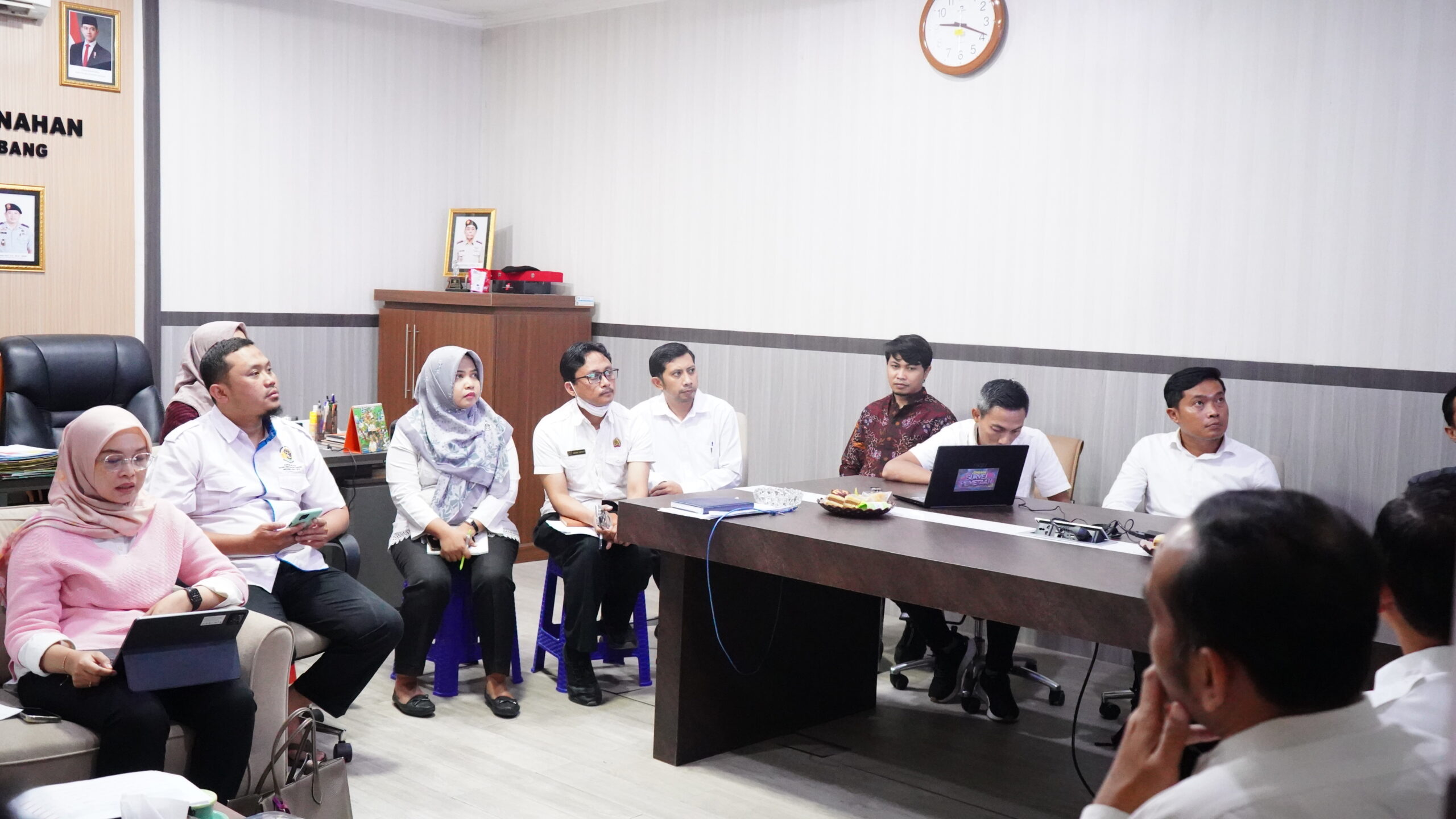Kantah Jombang Terima Kunjungan dari Kanwil BPN Jatim dalam rangka Monev ILASPP Kantah Jombang Terima Kunjungan dari Kanwil BPN Jatim dalam rangka Monev ILASPP
