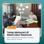 Tetap Melayani di Masa Libur Nasional, Kantah Jombang Buka Pelayanan Terbatas