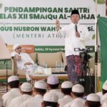 Berikan Motivasi, Menteri Nusron Ingin Santri Dikader sebagai Pelaksana Kebijakan di Bidang STEM