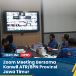 Monitoring PTSL dan Evaluasi Program Strategis, Kantah Jombang Ikuti Zoom Meeting Bersama Kanwil ATRBPN Provinsi Jawa Timur Monitoring PTSL dan Evaluasi Program Strategis, Kantah Jombang Ikuti Zoom Meeting Bersama Kanwil ATRBPN Provinsi Jawa Timur