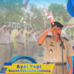 Dipimpin Kepala Seksi Penetapan Hak, Kantor Pertanahan Jombang Laksanakan Apel Pagi
