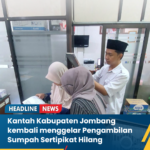 Kantor Pertanahan Jombang Kembali Gelar Pengambilan Sumpah Sertipikat Hilang